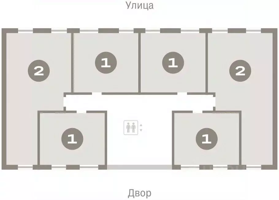 1-к кв. Омская область, Омск  (42.11 м) - Фото 1