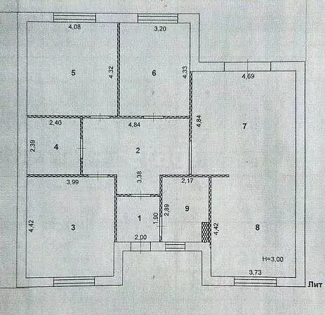 Дом в Белгородская область, Корочанский район, Мелиховское с/пос, с. ... - Фото 2