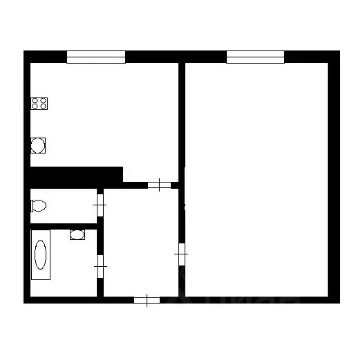 1-к кв. Удмуртия, Ижевск Тверская ул., 46 (30.4 м) - Фото 1