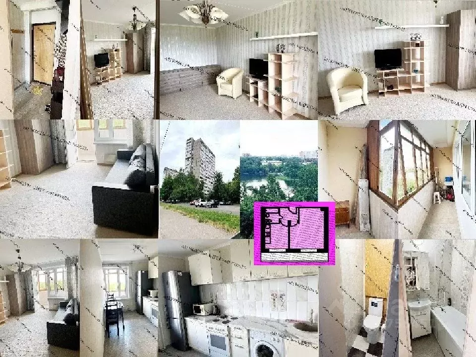 1-к кв. Москва Кронштадтский бул., 24К2 (45.0 м) - Фото 1