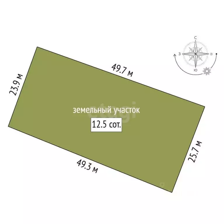 Участок в Санкт-Петербург Сергиево тер., ул. Спортивная, 6 (12.5 сот.) - Фото 1