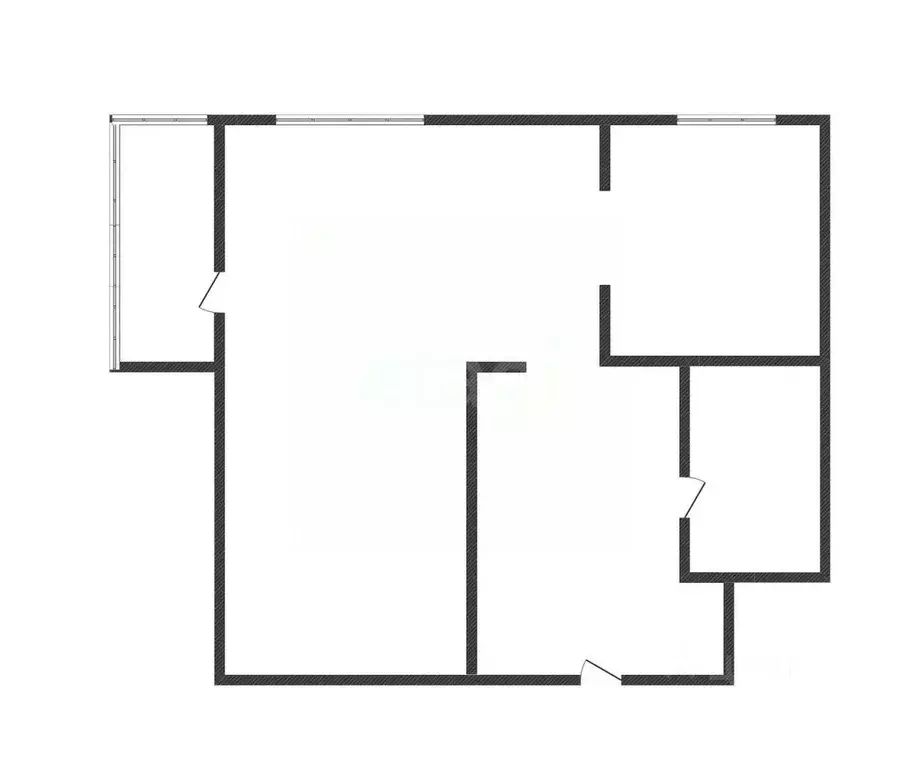 1-к кв. Курская область, Курск ул. Ленина, 31 (33.0 м) - Фото 1