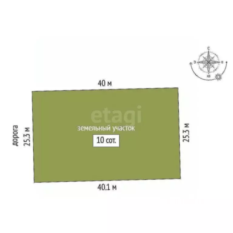 Участок в Ростовская область, Аксайский район, Большой Лог хут. ... - Фото 2