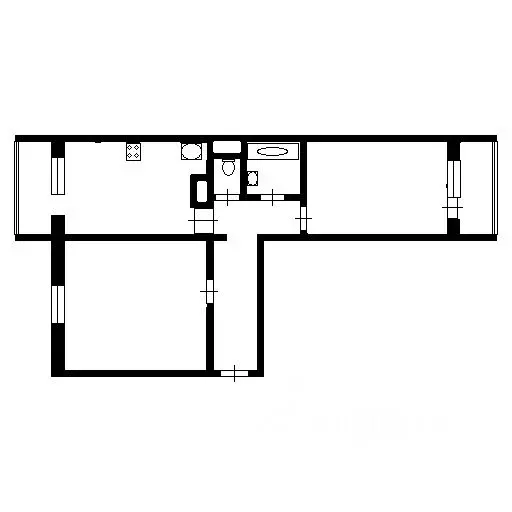 2-к кв. Москва ул. Маршала Кожедуба, 16К1 (59.0 м) - Фото 2