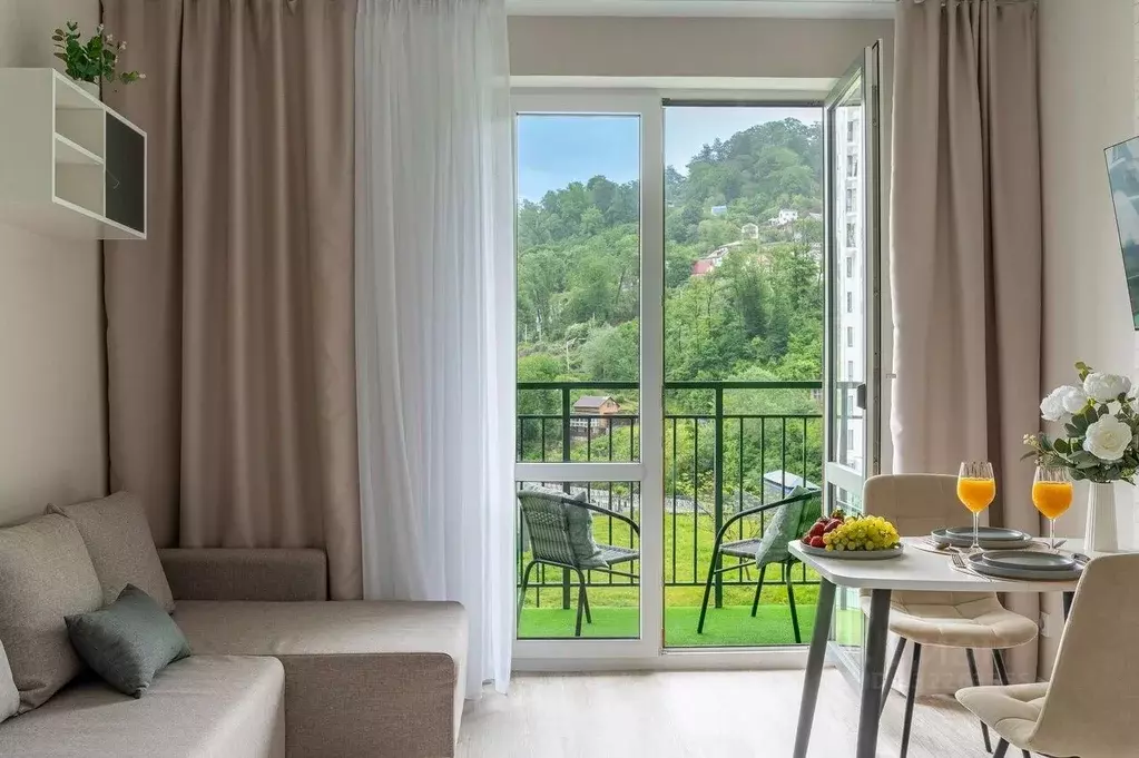 Студия Краснодарский край, Сочи ул. Искры, 88к1 (22.8 м) - Фото 2