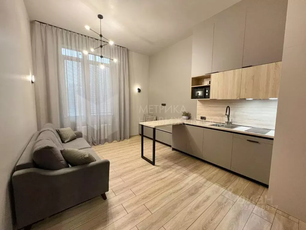 Студия Тюменская область, Тюмень ул. 9 Января, 160к1 (34.0 м) - Фото 0