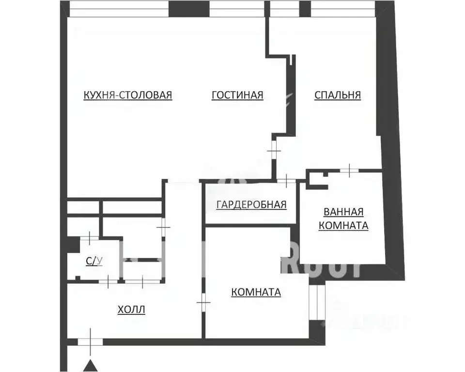 3-к кв. Москва Садовническая ул., 57С2 (97.5 м) - Фото 1