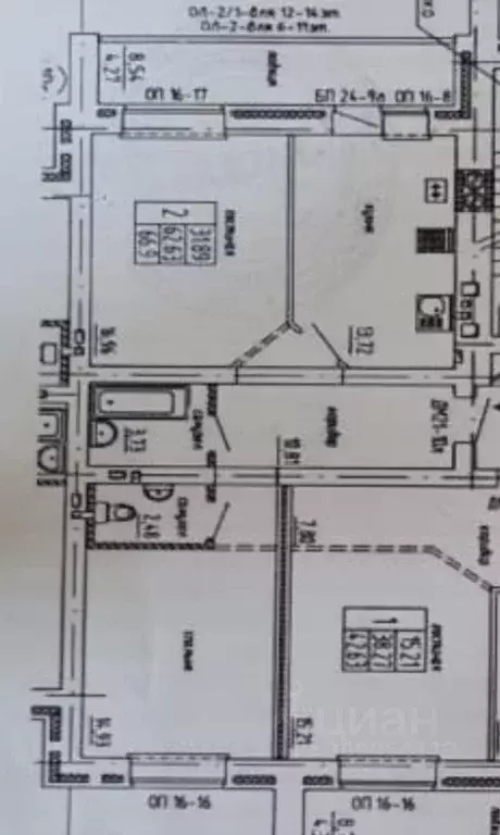 2-к кв. Марий Эл, Йошкар-Ола Спортивный мкр,  (67.0 м) - Фото 1