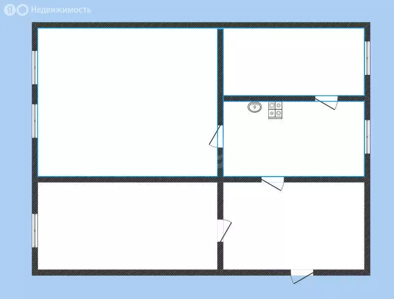 Дом в село Фёдоровское, Зелёная улица (78.8 м) - Фото 2