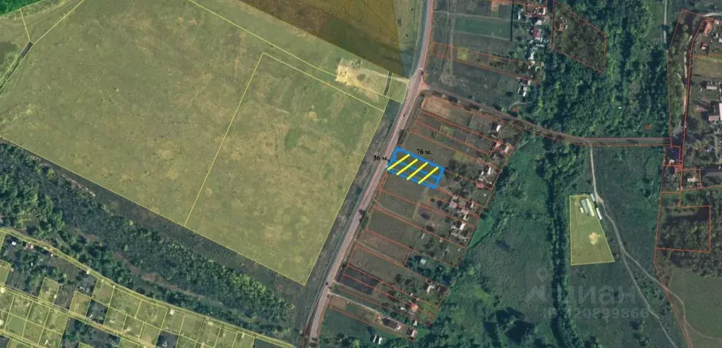 Участок в Воронежская область, Рамонский район, с. Русская Гвоздевка ... - Фото 2