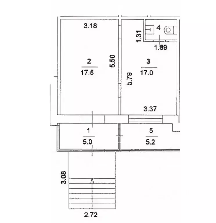 Торговая площадь в Москва Новотушинский проезд, 6К1 (47 м) - Фото 1