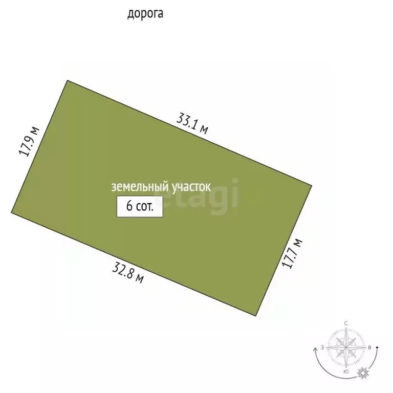 Участок в Крым, Ленинский район, Семисотское с/пос, с. Каменское ул. ... - Фото 2