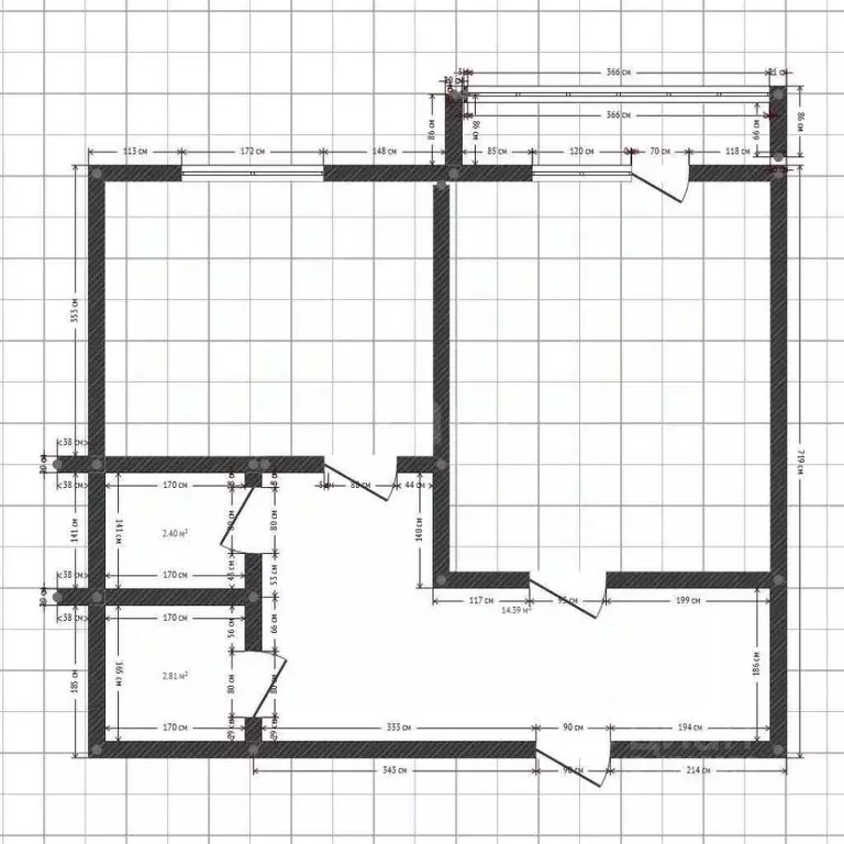 1-к кв. Татарстан, Зеленодольский район, Осиновское с/пос, с. Осиново ... - Фото 2