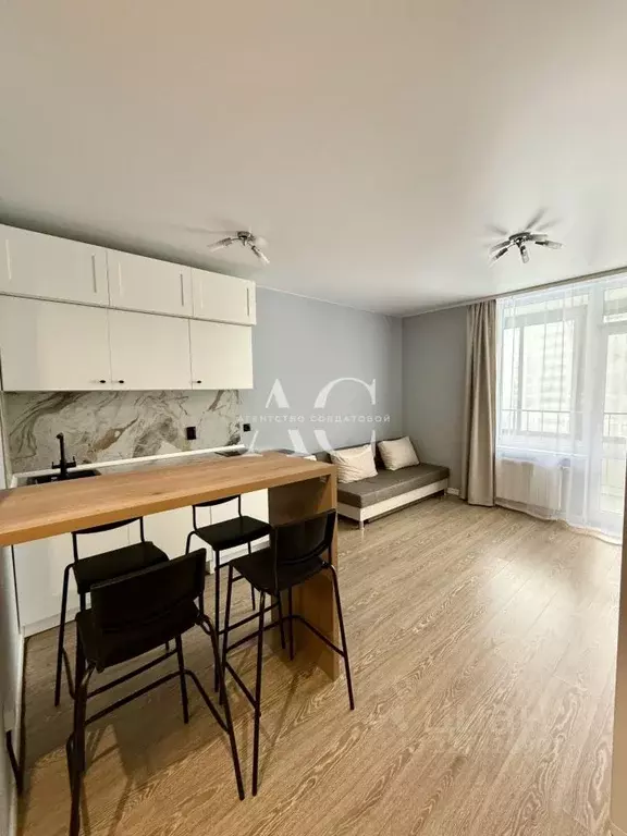 Студия Свердловская область, Екатеринбург Уктус жилрайон, Светлый мкр, ... - Фото 1