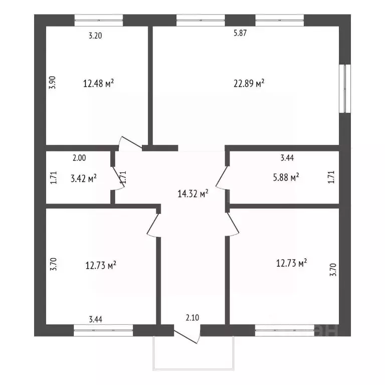 Дом в Тюменская область, Тюменский муниципальный округ, с. Перевалово, ... - Фото 2