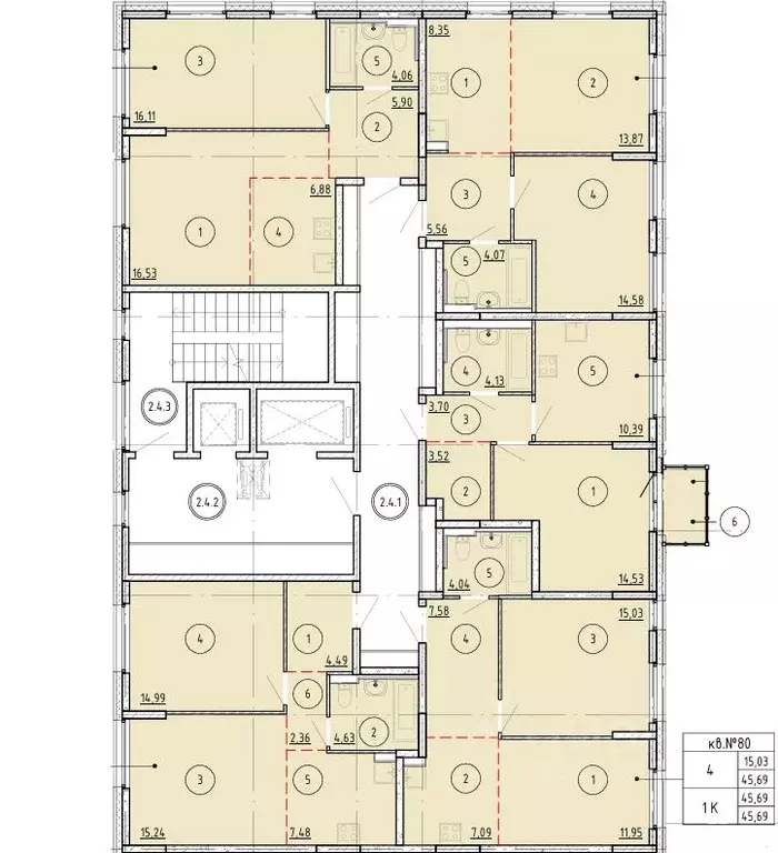 1-к кв. Приморский край, Владивосток ул. Борисенко (45.69 м) - Фото 1