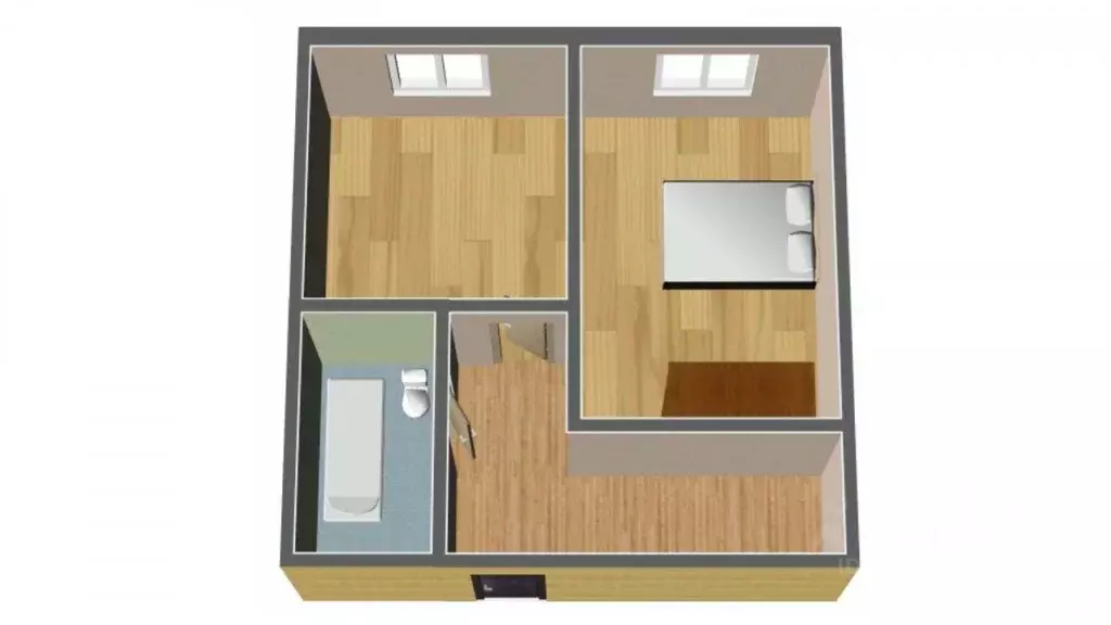 1-к кв. Ленинградская область, Ломоносовский район, д. Низино ... - Фото 2