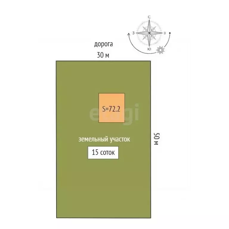 Дом в Белгородская область, Шебекино ул. Благодатная, 3 (72 м) - Фото 2