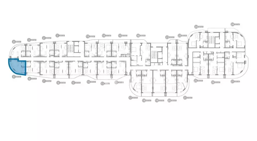 1-комнатная квартира: Ялта, улица Дражинского, 48 (33 м) - Фото 0