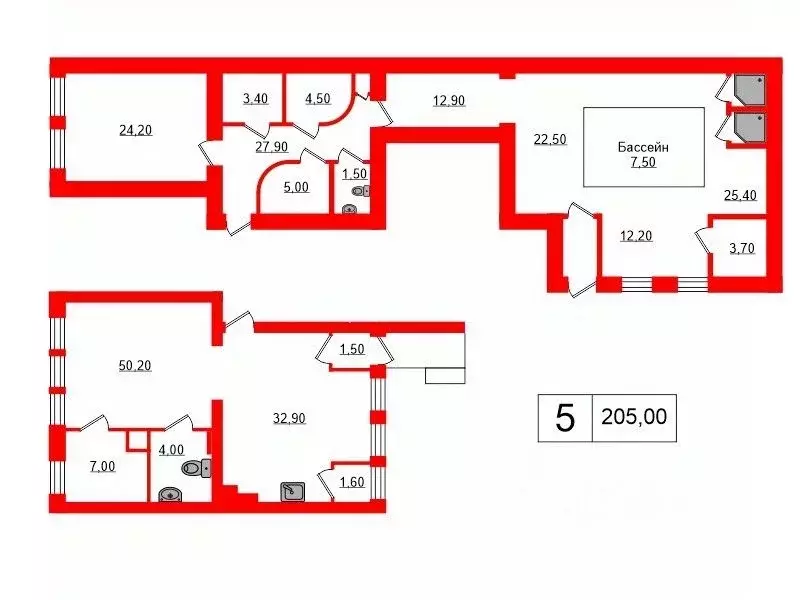Помещение свободного назначения в Санкт-Петербург Верейская ул., 30-32 ... - Фото 2