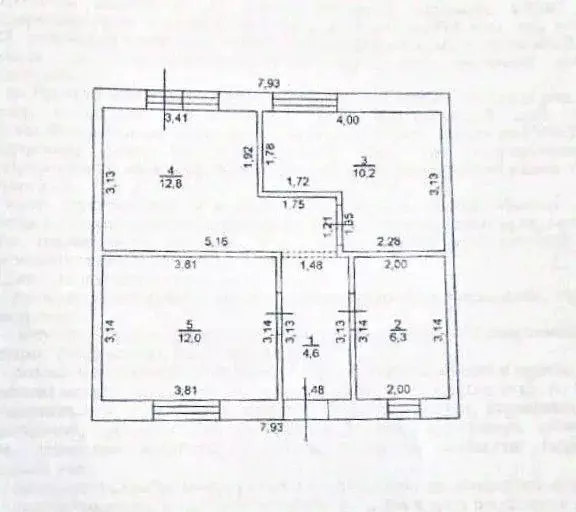 Таунхаус в Краснодарский край, Апшеронск Соцгородок мкр, 3 (48 м) - Фото 2