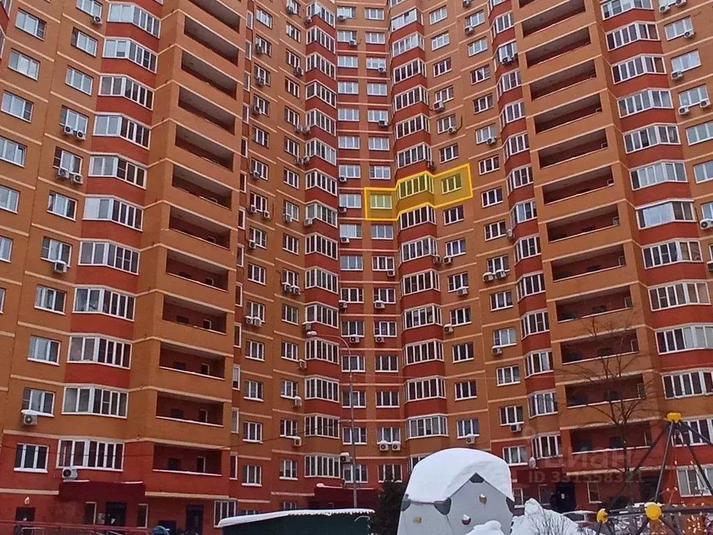 3-к кв. Москва пос. Коммунарка, ул. Бачуринская, 22к3 (92.4 м) - Фото 2