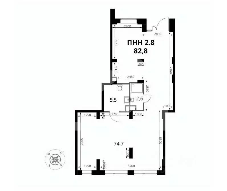 Помещение свободного назначения в Московская область, Химки ул. 1-я ... - Фото 2