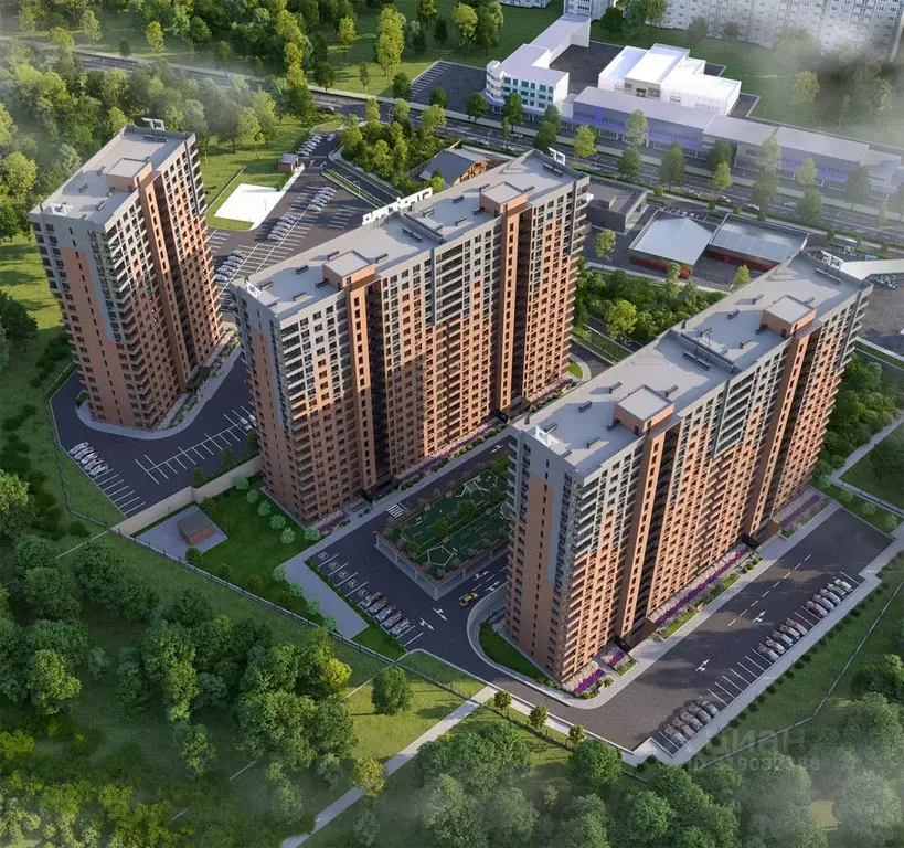 2-к кв. Ставропольский край, Ставрополь № 10 мкр, Квартал 204 жилой ... - Фото 1