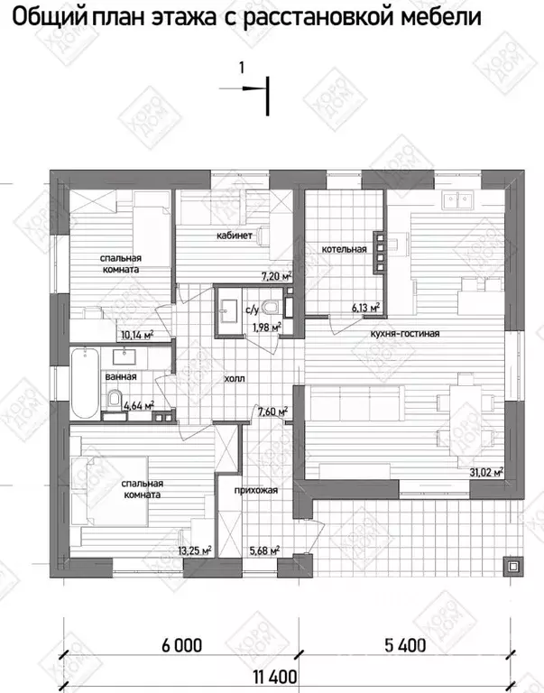 Дом в Рязанская область, Рязанский муниципальный округ, с. Дубровичи  ... - Фото 2