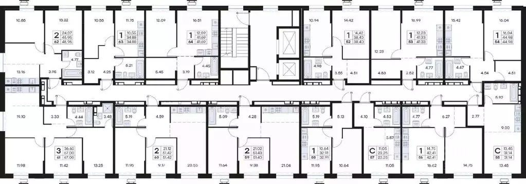 Студия Приморский край, Владивосток Клуб 25 жилой комплекс, 1 (31.14 ... - Фото 2