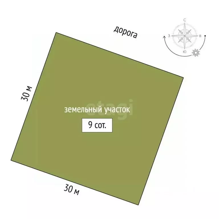Участок в Мордовия, Рузаевка ул. Андрианова, 4 (9.0 сот.) - Фото 2