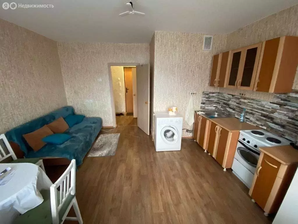 Квартира-студия: Красноярск, микрорайон Нанжуль-Солнечный, Ольховая ... - Фото 1