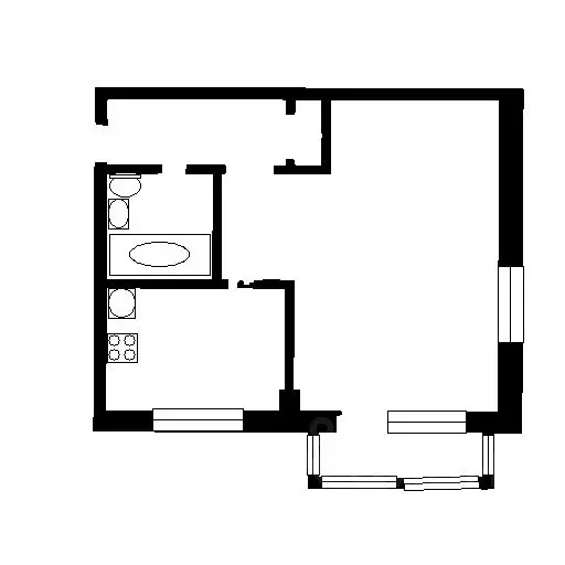 1-к кв. Удмуртия, Ижевск ул. Труда, 62 (33.0 м) - Фото 1