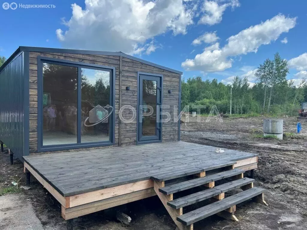 Дом в Тюменский район, деревня Ушакова, микрорайон Молодёжный (36 м) - Фото 0