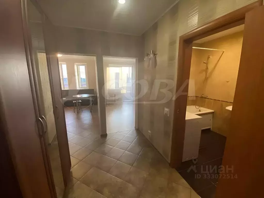 1-к кв. Тюменская область, Тюмень ул. Пермякова, 77 (42.3 м) - Фото 1