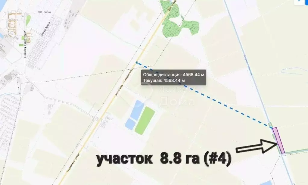 Участок в Волгоградская область, Среднеахтубинский район, ... - Фото 0