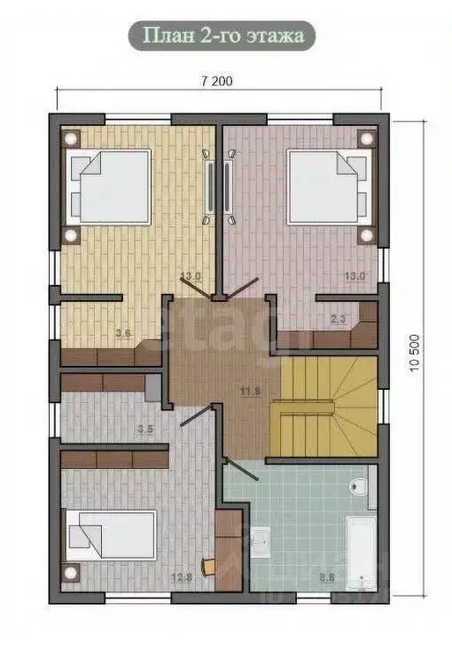 Дом в Татарстан, Казань ул. Лепестковая, 9 (151 м) - Фото 1