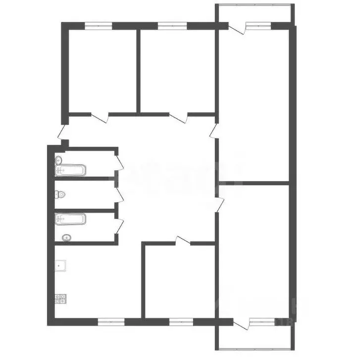 Комната Тульская область, Венев Южный мкр, 19 (17.4 м) - Фото 0