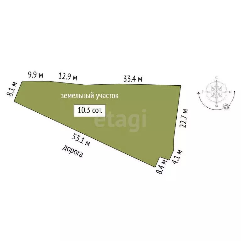 Дом в Тюмень, садовое товарищество Степное, Цветочная улица (12 м) - Фото 1