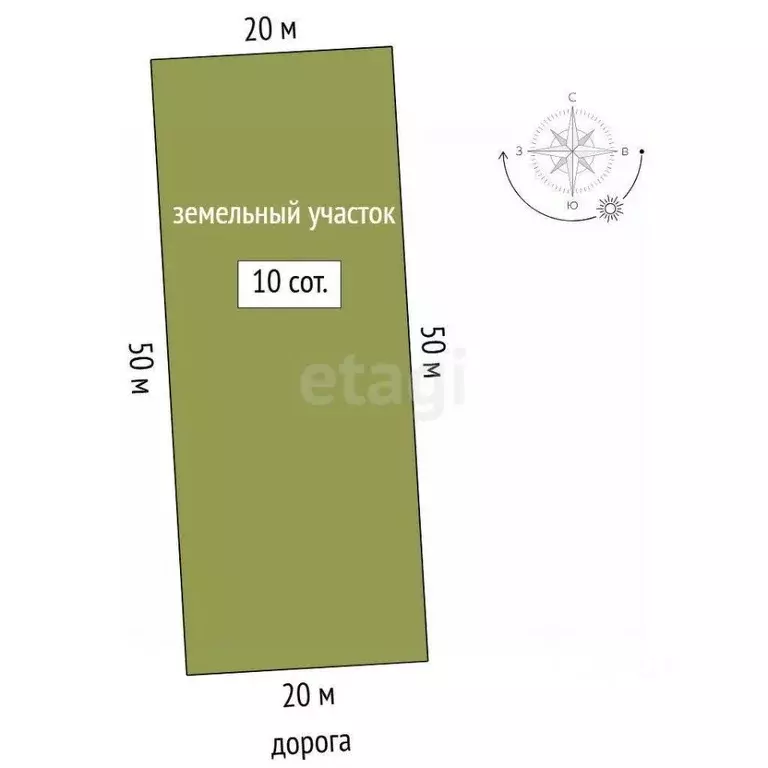 Участок в Тюменская область, Нижнетавдинский муниципальный округ, ... - Фото 2