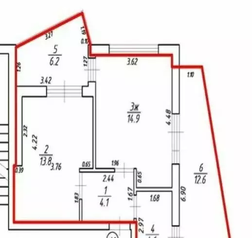 1-комнатная квартира: Калининград, Большая Окружная улица, 4А (37.4 м) - Фото 0