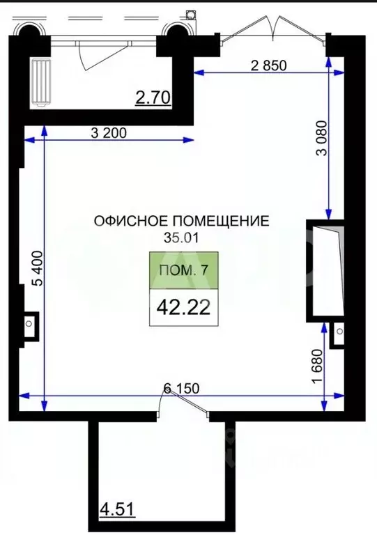 Торговая площадь в Краснодарский край, Новороссийск 5-я Бригада мкр,  ... - Фото 1