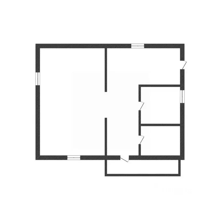 Дом в Курганская область, Кетовский муниципальный округ, д. Лукино ул. ... - Фото 1