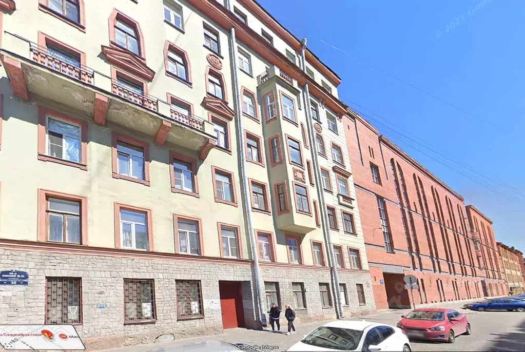 Комната Санкт-Петербург 16-я Васильевского острова линия, 35 (10.1 м) - Фото 2