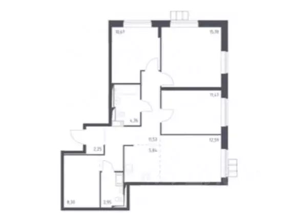 3-к кв. Москва ул. Алхимовская, 1к5 (85.0 м) - Фото 1