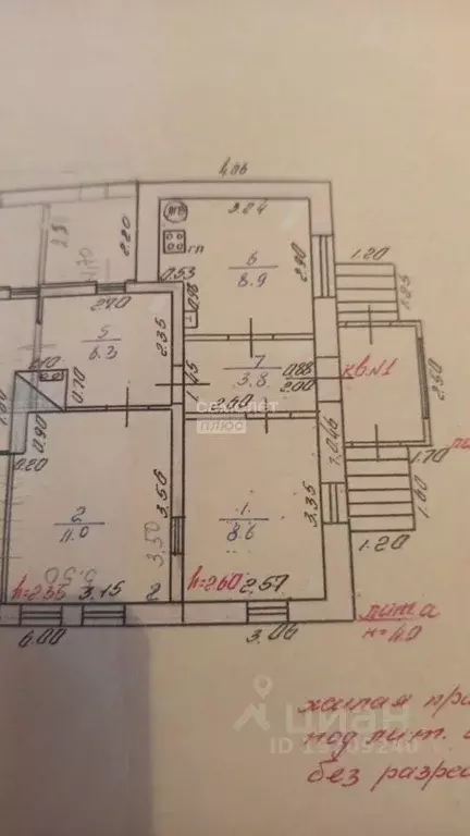 Дом в Курская область, Курск ул. Кольцова (53 м) - Фото 2