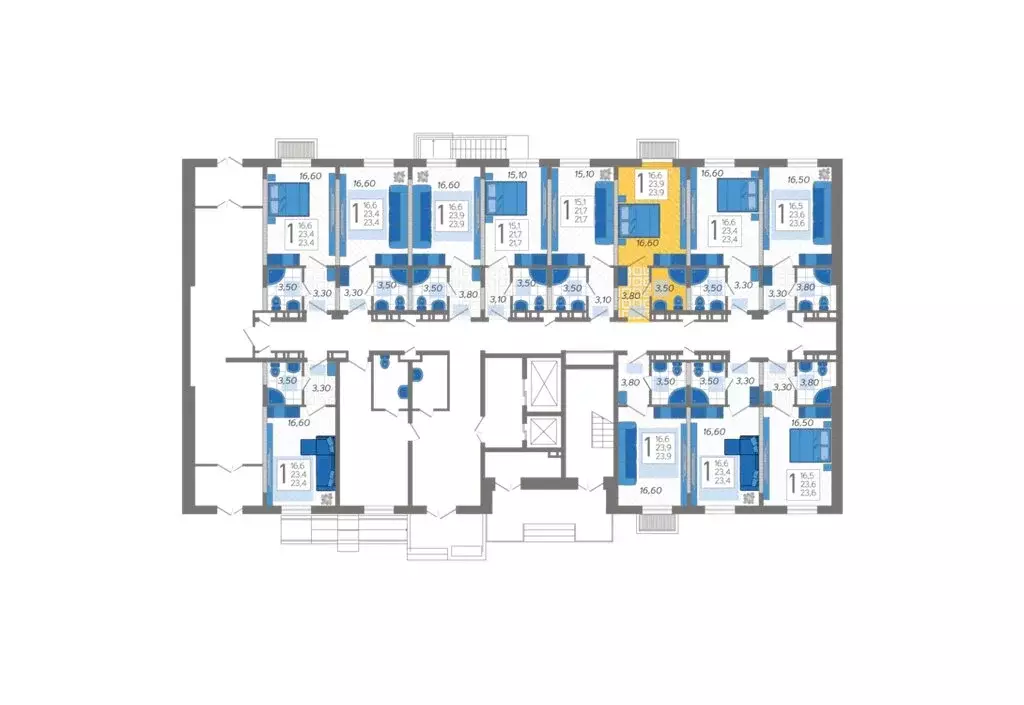 Квартира-студия: Сочи, улица Искры, 88к8 (24.6 м) - Фото 1