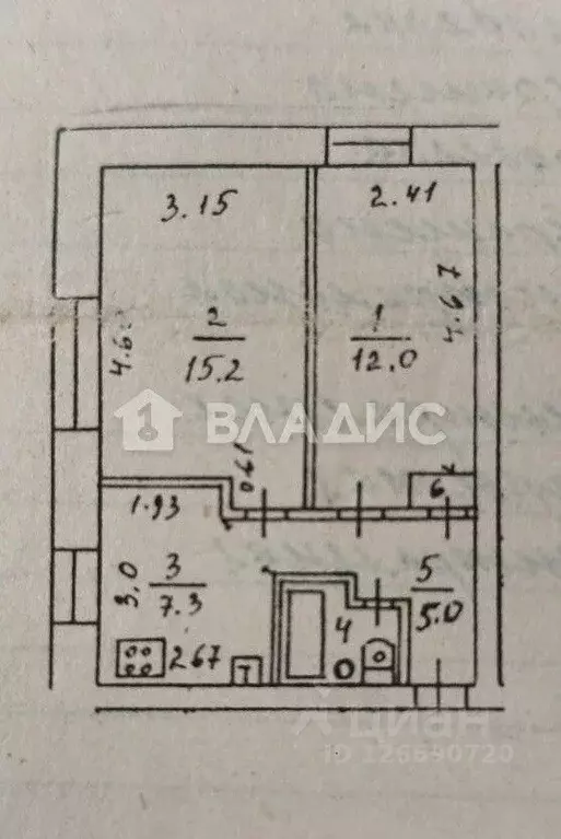 2-к кв. Владимирская область, Судогодский район, пос. Муромцево ... - Фото 2