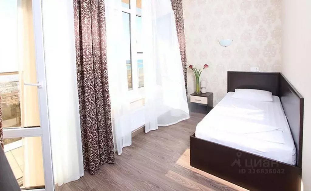 Комната Краснодарский край, Анапа проезд Тополиный, 2 (13.0 м) - Фото 0