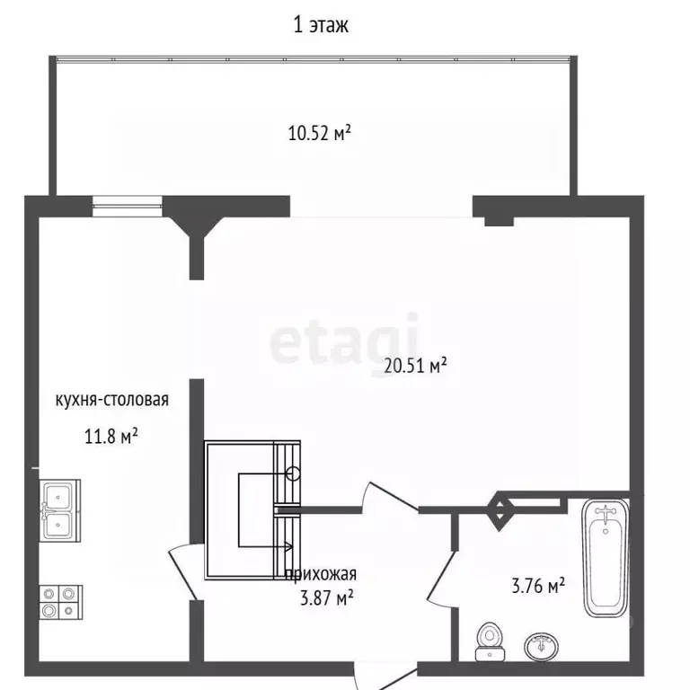 2-к кв. Крым, Ялта муниципальный округ, Симеиз пгт ул. Владимира ... - Фото 1